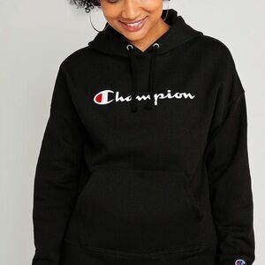 Champion Black Sweatshirt Sz XS